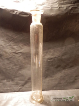 Cylinder miarowy z korkiem i podstawką szklaną, pojemność 500ml