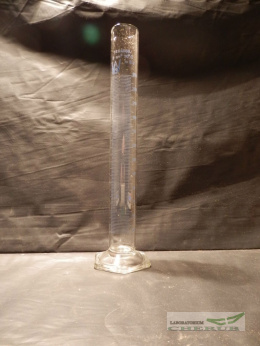 Cylinder miarowy z podstawką szklaną, pojemność 250ml