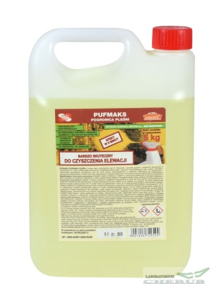Do czyszczenia, mycia elewacji-PUFMAKS pogromca pleśni 5kg x 5szt.